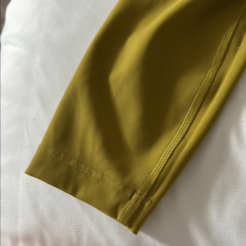 Olive Green Leggings - Picture 3 of 4